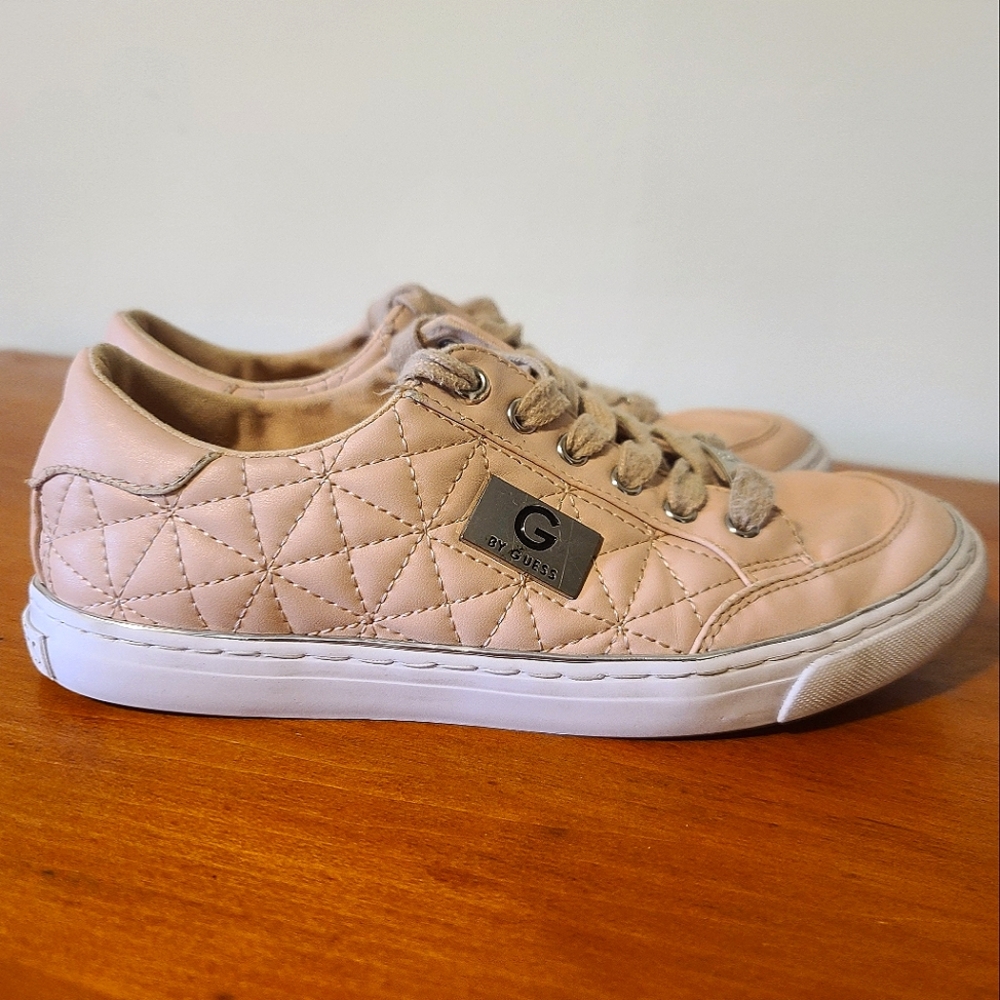 G by Guess Light Pink Leather Shoes